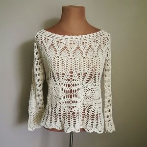 Vintage 90's crochet top